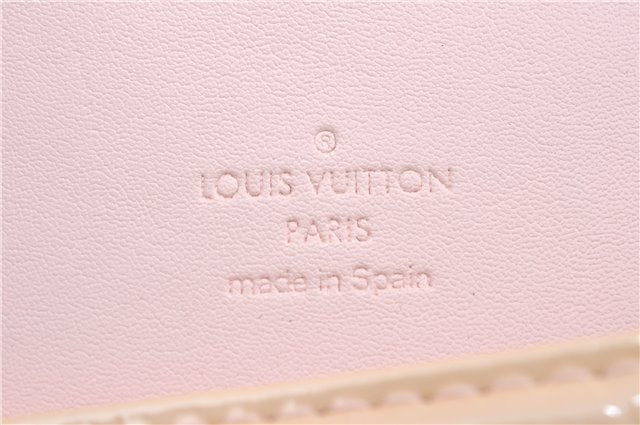 Auth Louis Vuitton Vernis Thompson Street Shoulder Bag Beige M91070 LV 1713C