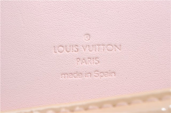 Auth Louis Vuitton Vernis Thompson Street Shoulder Bag Beige M91070 LV 1713C