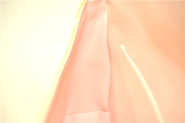 Auth Louis Vuitton Vernis Thompson Street Shoulder Bag Beige M91070 LV 1713C