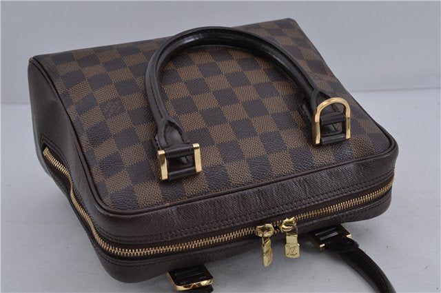 Authentic Louis Vuitton Damier Brera Hand Bag N51150 LV 1713D