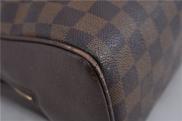 Authentic Louis Vuitton Damier Brera Hand Bag N51150 LV 1713D