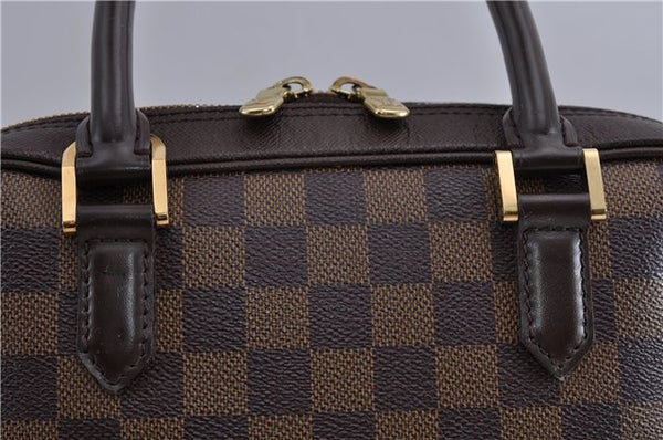 Authentic Louis Vuitton Damier Brera Hand Bag N51150 LV 1713D