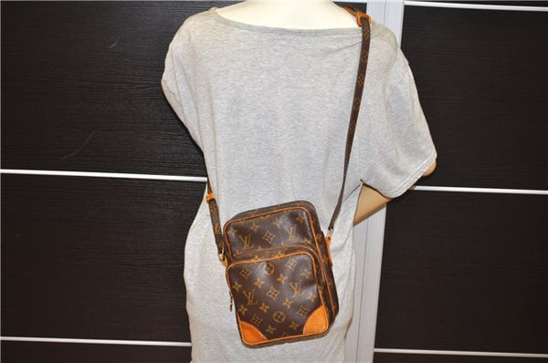Authentic Louis Vuitton Monogram Amazone Shoulder Cross Body Bag M45236 LV 1713F