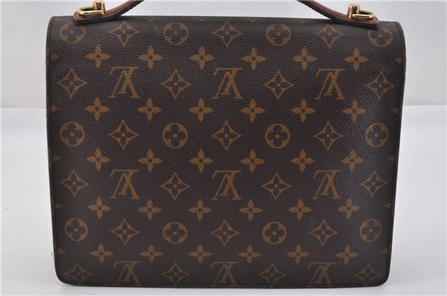 Authentic Louis Vuitton Monogram Monceau 2Way Shoulder Hand Bag M51185 LV 1714F