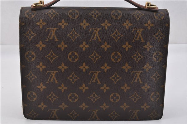 Authentic Louis Vuitton Monogram Monceau 2Way Shoulder Hand Bag M51185 LV 1714F