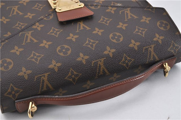 Authentic Louis Vuitton Monogram Monceau 2Way Shoulder Hand Bag M51185 LV 1714F