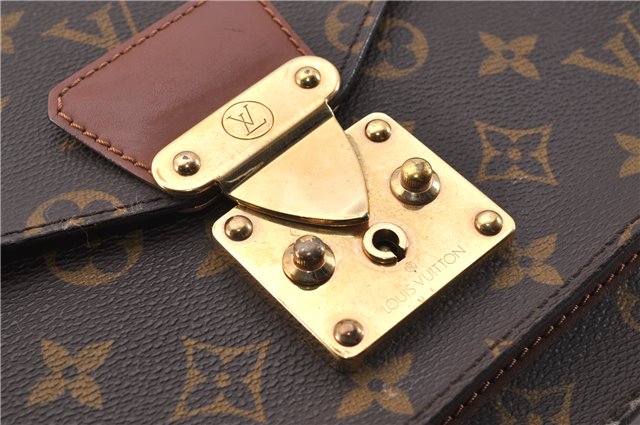 Authentic Louis Vuitton Monogram Monceau 2Way Shoulder Hand Bag M51185 LV 1714F