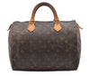 Authentic Louis Vuitton Monogram Speedy 30 Hand Boston Bag M41526 Junk 1714I