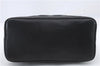 Authentic CHANEL Caviar Skin Medallion CoCo Mark Shoulder Tote Bag Black 1715D