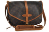 Authentic Louis Vuitton Monogram Saumur 30 Shoulder Cross Bag M42256 LV 1715I