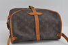Authentic Louis Vuitton Monogram Saumur 30 Shoulder Cross Bag M42256 LV 1715I
