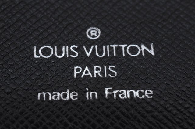 Authentic Louis Vuitton Taiga Atoll Travel Case Organizer Black M30652 LV  1716D