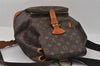 Authentic Louis Vuitton Monogram Montsouris GM Backpack M51135 LV 1716I