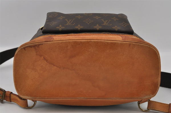 Authentic Louis Vuitton Monogram Montsouris GM Backpack M51135 LV 1716I