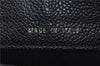 Authentic CHANEL Caviar Skin CC Logo Long Wallet Purse Black 1717D