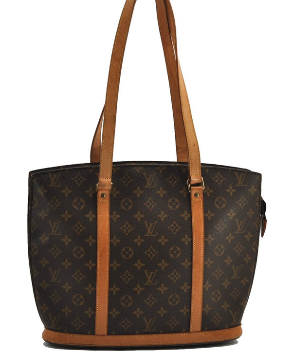 Authentic Louis Vuitton Monogram Babylone Shoulder Tote Bag M51102 LV 1717F