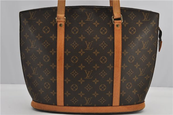 Authentic Louis Vuitton Monogram Babylone Shoulder Tote Bag M51102 LV 1717F