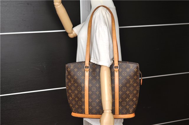 Authentic Louis Vuitton Monogram Babylone Shoulder Tote Bag M51102 LV 1717F