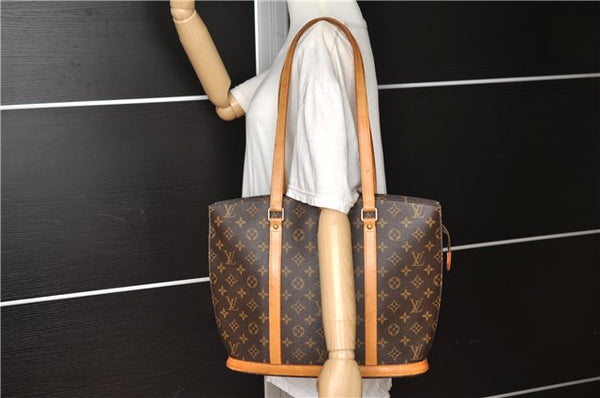 Authentic Louis Vuitton Monogram Babylone Shoulder Tote Bag M51102 LV 1717F