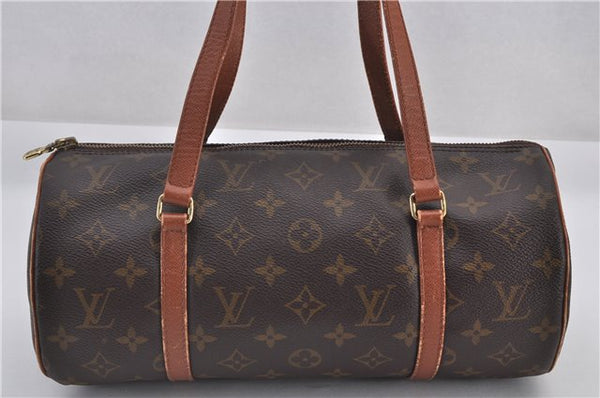 Authentic Louis Vuitton Monogram Papillon 30 Hand Bag Old Model LV 1718F