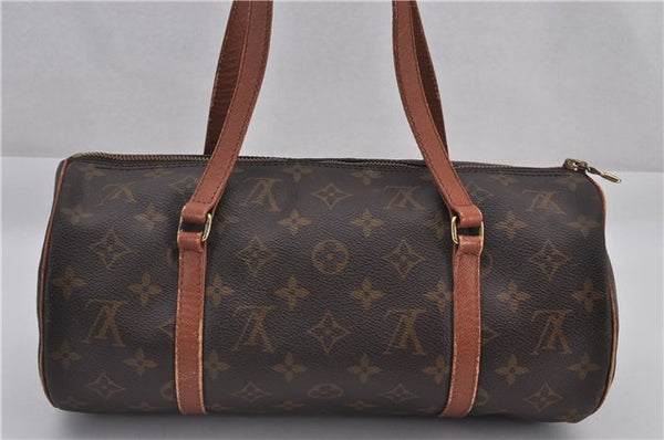 Authentic Louis Vuitton Monogram Papillon 30 Hand Bag Old Model LV 1718F