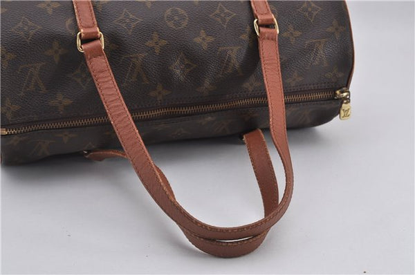 Authentic Louis Vuitton Monogram Papillon 30 Hand Bag Old Model LV 1718F