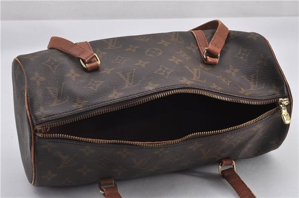 Authentic Louis Vuitton Monogram Papillon 30 Hand Bag Old Model LV 1718F