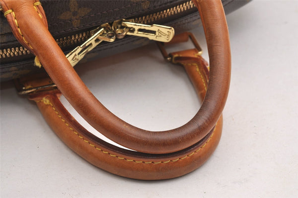 Authentic Louis Vuitton Monogram Trouville Hand Bag Purse M42228 LV 1718I