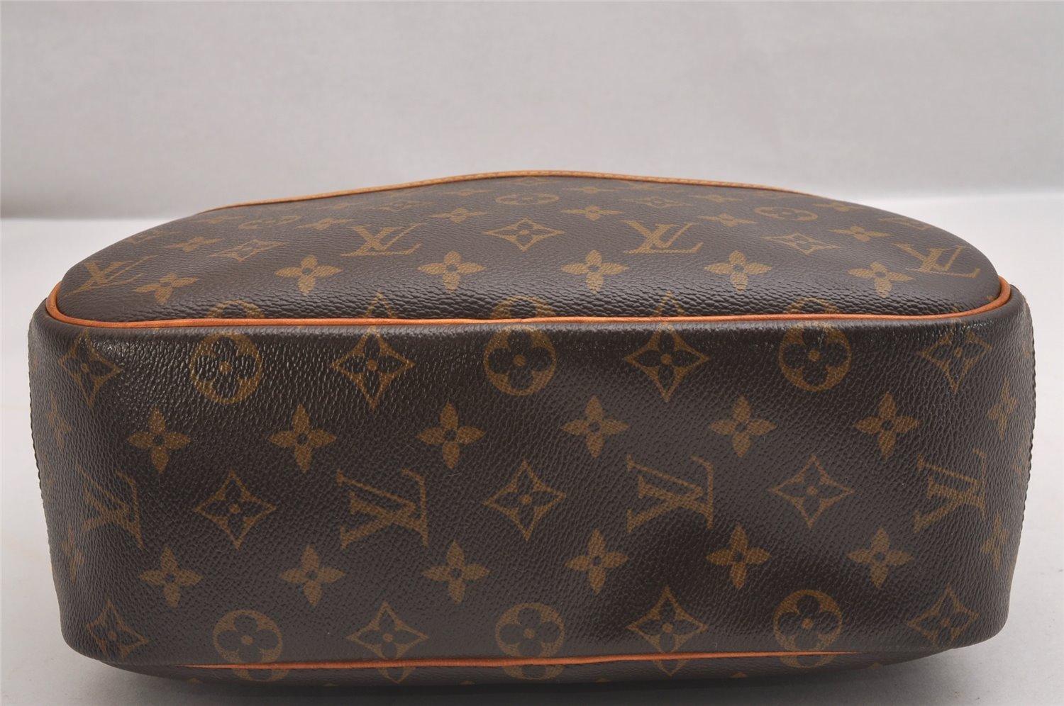 Authentic Louis Vuitton Monogram Trouville Hand Bag Purse M42228 LV 1718I