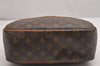 Authentic Louis Vuitton Monogram Trouville Hand Bag Purse M42228 LV 1718I