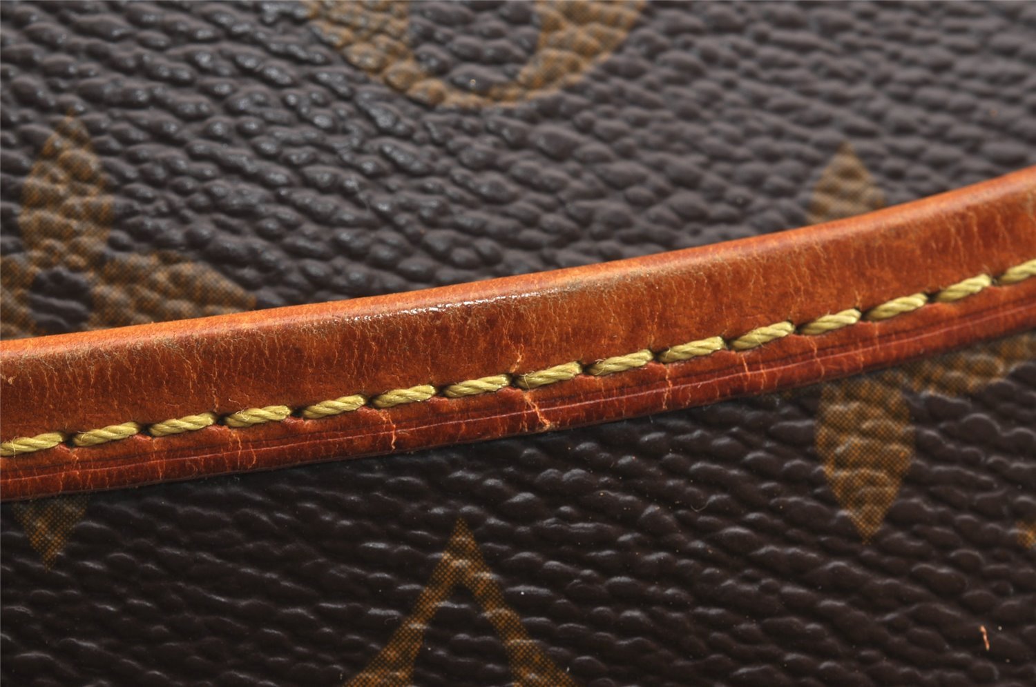 Authentic Louis Vuitton Monogram Trouville Hand Bag Purse M42228 LV 1718I