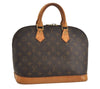 Authentic Louis Vuitton Monogram Alma Hand Bag Purse M51130 LV 1721I