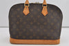 Authentic Louis Vuitton Monogram Alma Hand Bag Purse M51130 LV 1721I