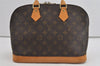 Authentic Louis Vuitton Monogram Alma Hand Bag Purse M51130 LV 1721I