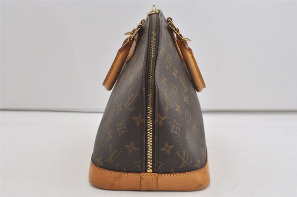 Authentic Louis Vuitton Monogram Alma Hand Bag Purse M51130 LV 1721I