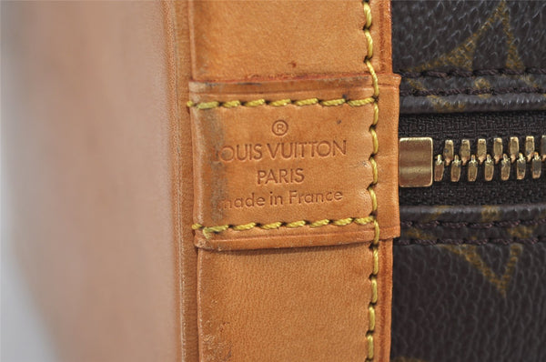 Authentic Louis Vuitton Monogram Alma Hand Bag Purse M51130 LV 1721I