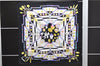 Authentic HERMES Carre 90 Scarf "Petite main" Silk Black 1722D