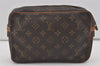 Authentic Louis Vuitton Monogram Compiegne 23 Clutch Hand Bag M51847 LV 1722I