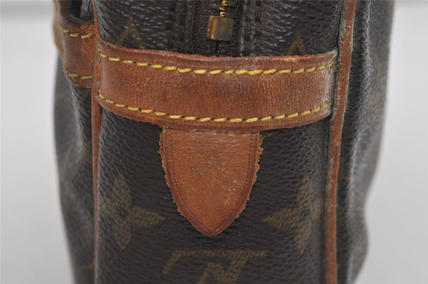 Authentic Louis Vuitton Monogram Compiegne 23 Clutch Hand Bag M51847 LV 1722I