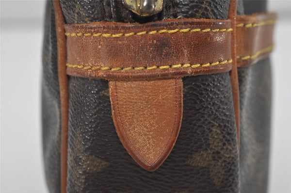 Authentic Louis Vuitton Monogram Compiegne 23 Clutch Hand Bag M51847 LV 1722I