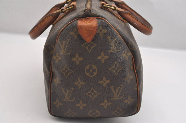 Authentic Louis Vuitton Monogram Speedy 25 Boston Hand Bag Old Model LV 1723I