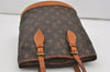 Authentic Louis Vuitton Monogram Bucket PM Shoulder Tote Bag M42238 LV 1724I