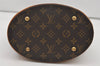 Authentic Louis Vuitton Monogram Bucket PM Shoulder Tote Bag M42238 LV 1724I