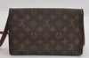 Authentic Louis Vuitton Monogram Bordeaux M51798 2Way Shoulder Clutch Bag 1725I