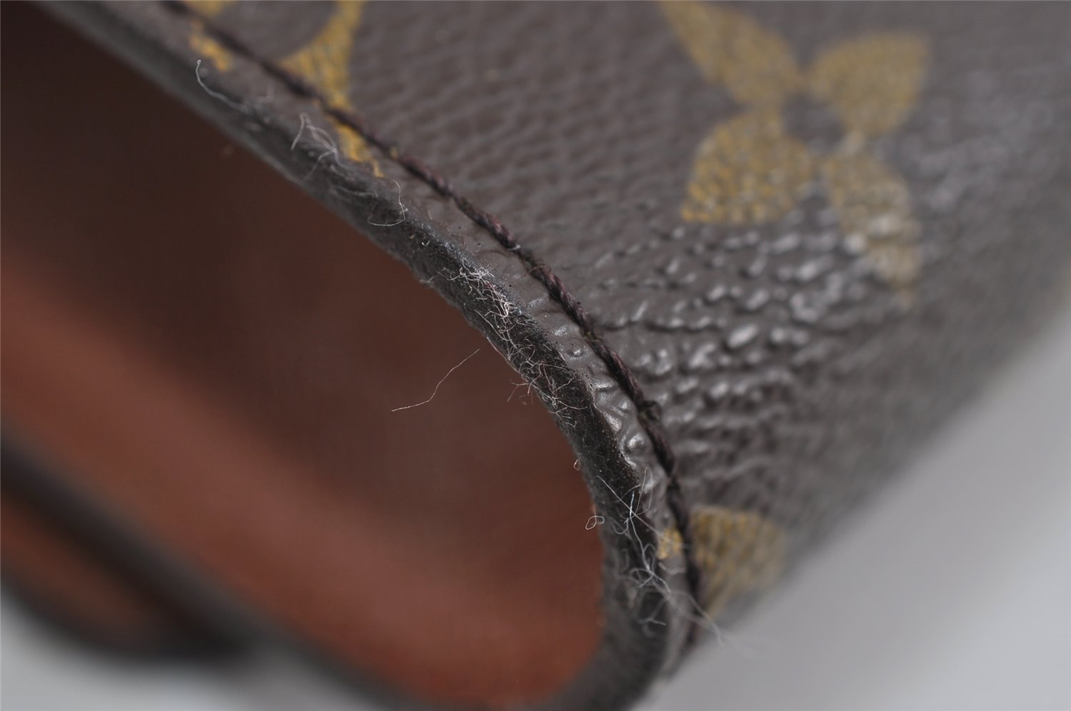 Authentic Louis Vuitton Monogram Bordeaux M51798 2Way Shoulder Clutch Bag 1725I