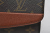 Authentic Louis Vuitton Monogram Bordeaux M51798 2Way Shoulder Clutch Bag 1725I