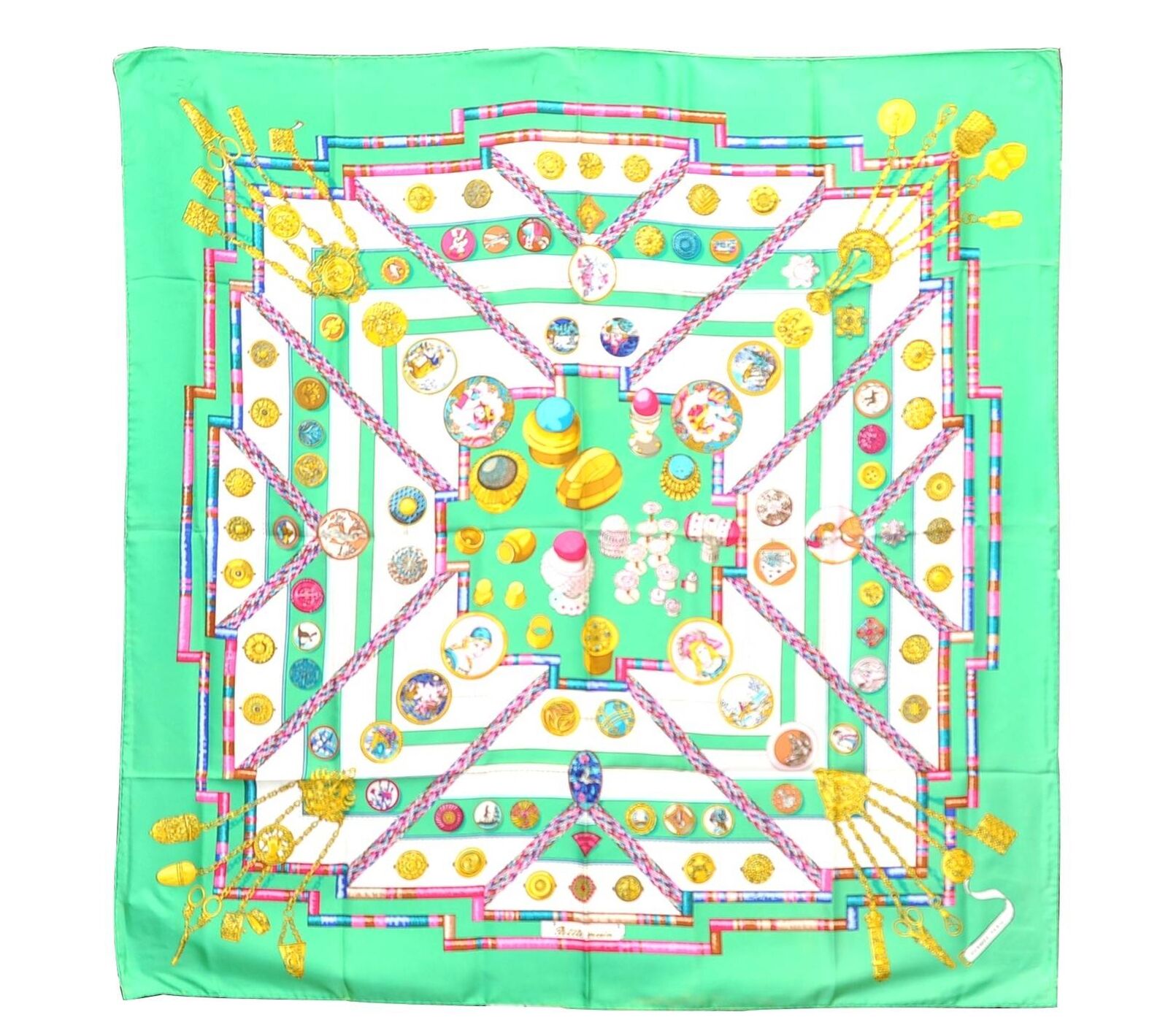 Authentic HERMES Carre 90 Scarf 