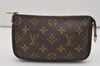 Authentic Louis Vuitton Monogram Pouch For Bucket PM LV 1726I