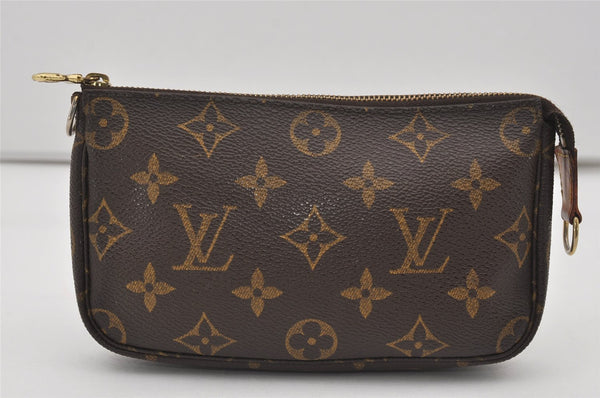 Authentic Louis Vuitton Monogram Pouch For Bucket PM LV 1726I