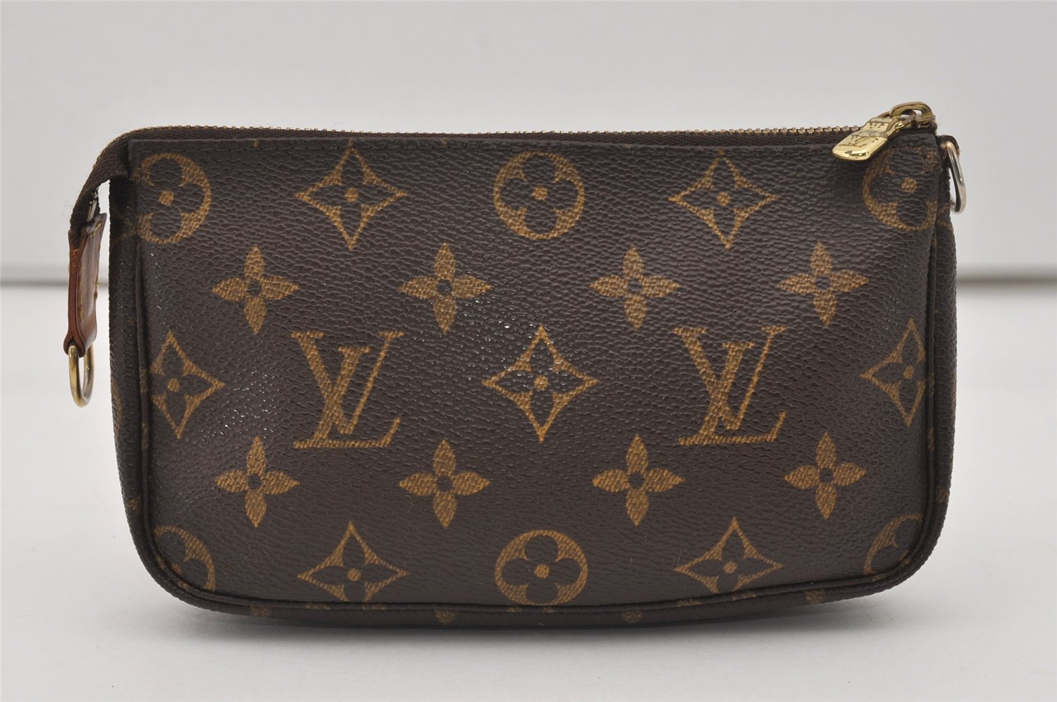 Authentic Louis Vuitton Monogram Pouch For Bucket PM LV 1726I
